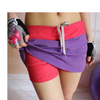 Double layer sports culottes female breathable quick-drying liner short skirt